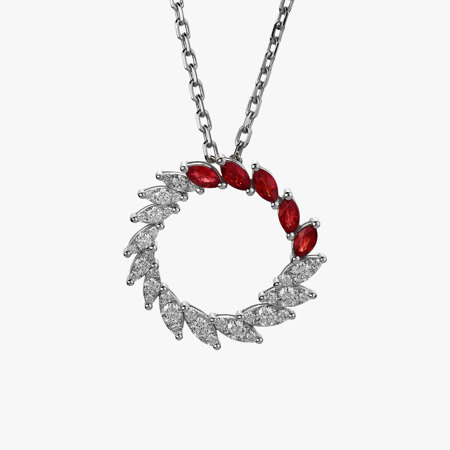 Silvia Marquise Diamond Jewelry Pendant